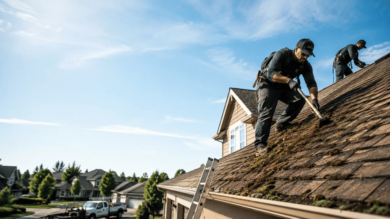 Roof Moss Removal in Street, MD near me